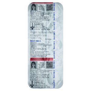 DAVI OD 5/100 TABLET ENDOCRINE CV Pharmacy