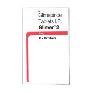 GLIMER 2MG TAB ENDOCRINE CV Pharmacy