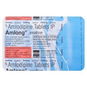 AMLONG-A (5MG) TAB BETA BLOCKER CV Pharmacy