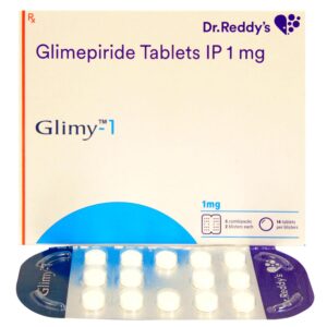 GLIMY 1MG TAB ENDOCRINE CV Pharmacy