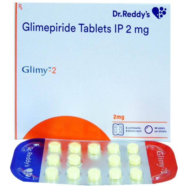 GLIMY 2MG TAB ENDOCRINE CV Pharmacy 2