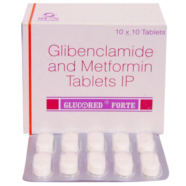 GLUCORED FORTE TAB ENDOCRINE CV Pharmacy 2