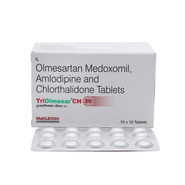 TRIOLMESAR CH 20 TAB ANGIOTENSIN-II ANTAGONIST CV Pharmacy