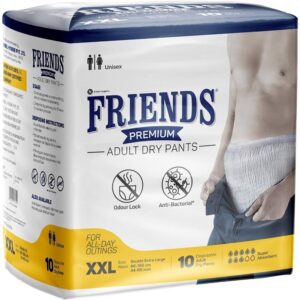 FRIENDS ADULT PANTS XXL 10`S DIAPERS & PANTS FOR ADULTS CV Pharmacy