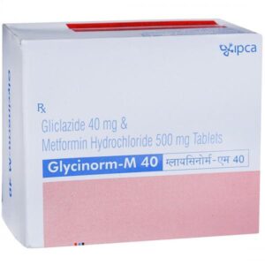 GLYCINORM-M 40MG TAB ENDOCRINE CV Pharmacy