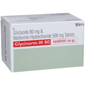 GLYCINORM-M 80MG TAB ENDOCRINE CV Pharmacy