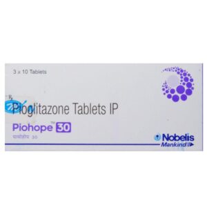 PIOHOPE 30 TABLET ENDOCRINE CV Pharmacy