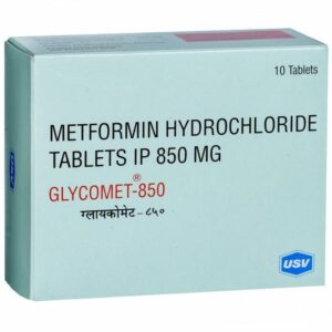 GLYCOMET 850MG TAB ENDOCRINE CV Pharmacy