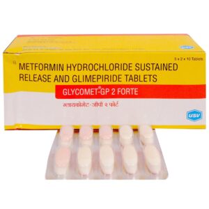 GLYCOMET GP FORTE 2MG TAB ENDOCRINE CV Pharmacy