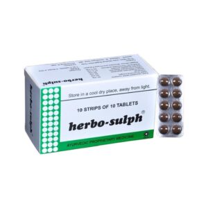 HERBO-SULPH TABS 10`S AYURVEDIC CV Pharmacy