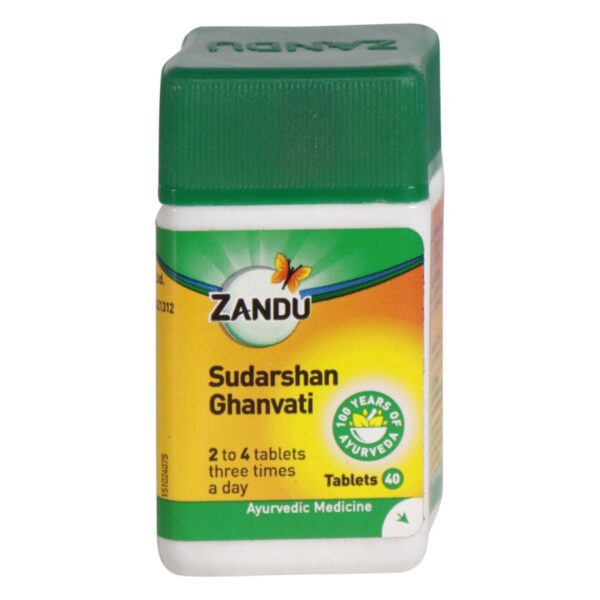 SUDARSHAN GHANVATI  TABS 40`S AYURVEDIC CV Pharmacy