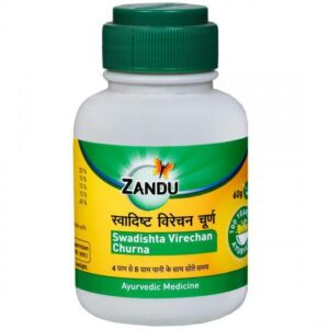 SWADISHTA VIRECHAN CHURNA 60G (ZANDU) AYURVEDIC CV Pharmacy