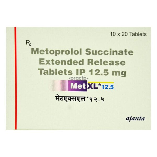 MET-XL 12.5 TAB BETA BLOCKER CV Pharmacy