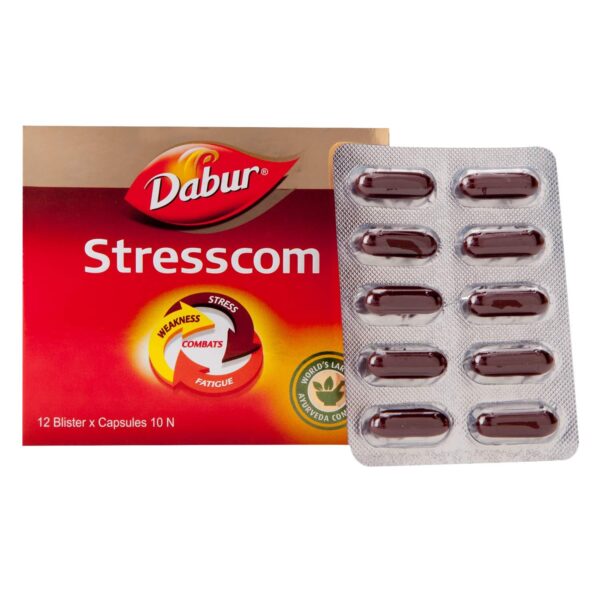 STRESSCOM CAPS AYURVEDIC CV Pharmacy