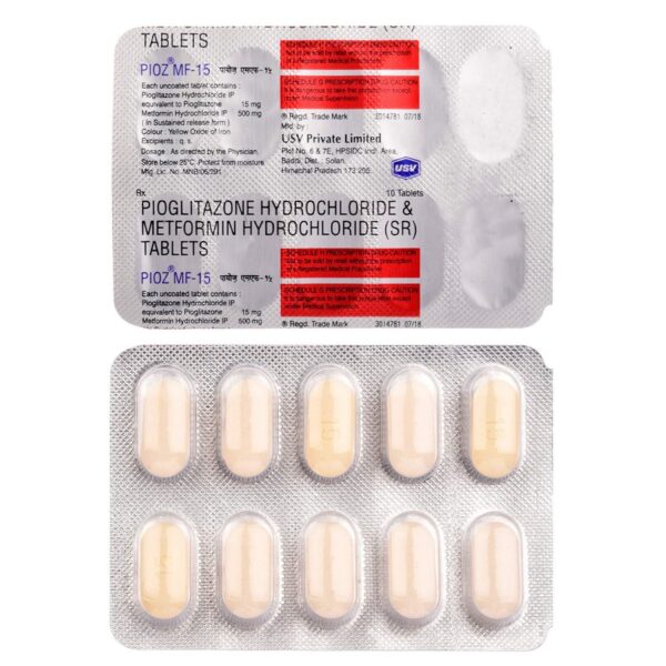 PIOZ MF-15 ENDOCRINE CV Pharmacy