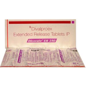 DICORATE-ER-250MG ANTIEPILEPTICS CV Pharmacy