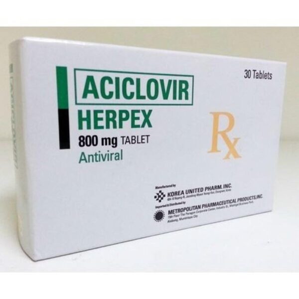 HERPEX  800MG TAB ANTI-INFECTIVES CV Pharmacy 2