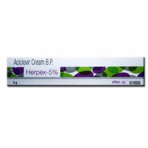 HERPEX 5G CREAM DERMATOLOGICAL CV Pharmacy