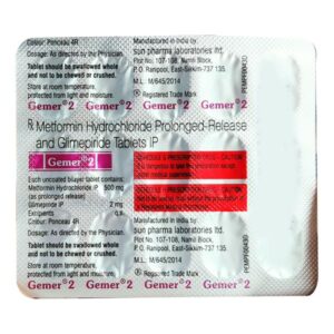 GEMER 2 TAB ENDOCRINE CV Pharmacy