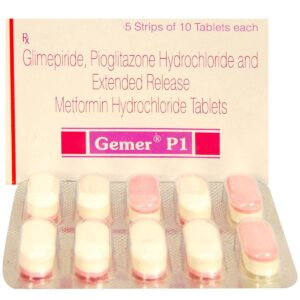 GEMER P1 TAB ENDOCRINE CV Pharmacy