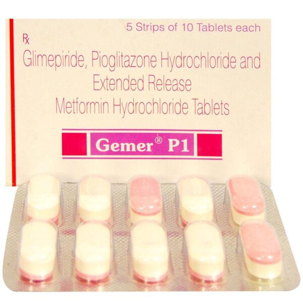 GEMER P1 TAB ENDOCRINE CV Pharmacy