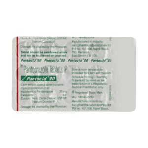 PANTOCID 20MG TAB ANTACIDS CV Pharmacy