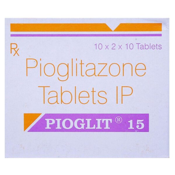 PIOGLIT 15MG TAB ENDOCRINE CV Pharmacy