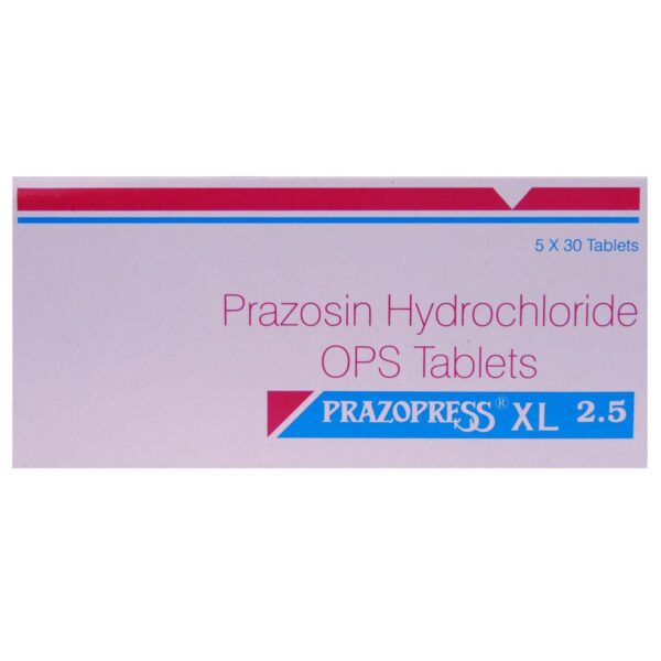 PRAZOPRESS XL 2.5 BLADDER AND PROSTATE CV Pharmacy