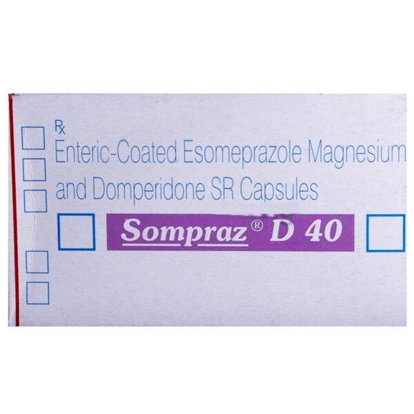 SOMPRAZ-D 40 Medicines CV Pharmacy