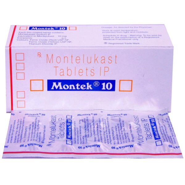 MONTEK-10 COUGH AND COLD CV Pharmacy