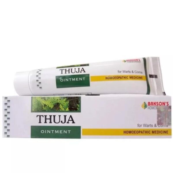 THUJA 25G OINTMENT (BAKSON) Medicines CV Pharmacy