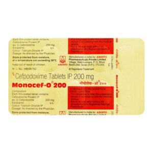 MONOCEF-O 200 ANTI-INFECTIVES CV Pharmacy