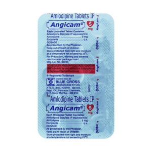 ANGICAM 5MG TAB CALCIUM CHANNEL BLOCKERS CV Pharmacy