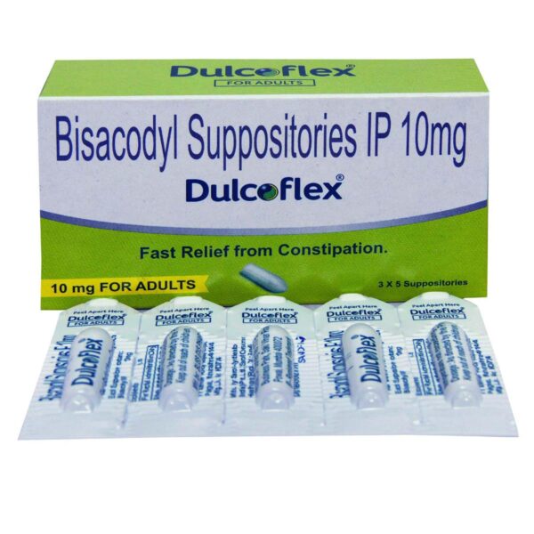 DULCOFLEX 10MG SUPPOSITORY FOR ADULTS GASTRO INTESTINAL CV Pharmacy