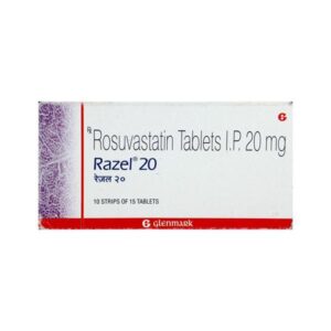 RAZEL 20MG TAB ANTIHYPERLIPIDEMICS CV Pharmacy