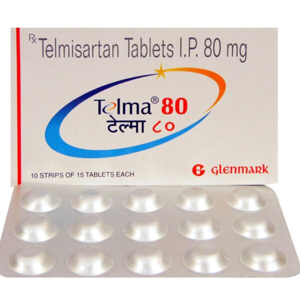 TELMA 80 TAB ANGIOTENSIN-II ANTAGONIST CV Pharmacy