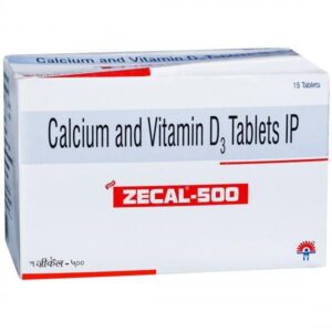 ZECAL 500 CALCIUM CV Pharmacy