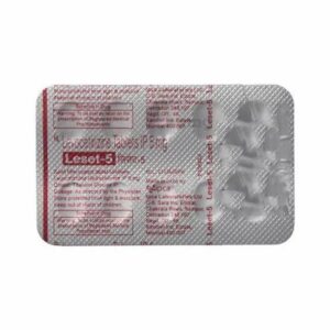 LESET 5MG TAB ANTI HISTAMINICS CV Pharmacy