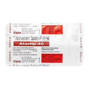 ATORLIP 40MG TAB ANTIHYPERLIPIDEMICS CV Pharmacy