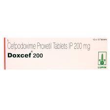 DOXCEF 200MG TAB ANTI-INFECTIVES CV Pharmacy