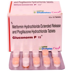 GLUCONORM-P 15 TAB ENDOCRINE CV Pharmacy