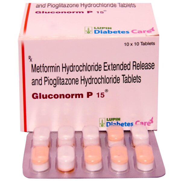 GLUCONORM-P 15 TAB ENDOCRINE CV Pharmacy