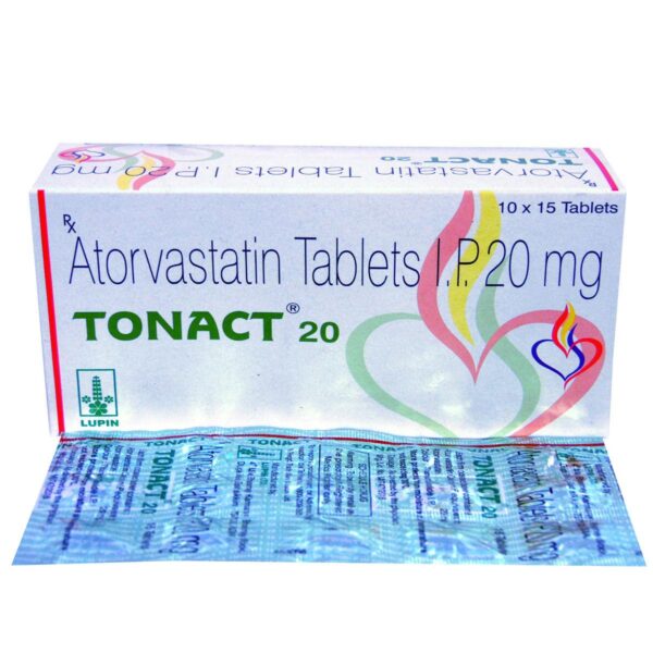 TONACT 20MG TAB ANTIHYPERLIPIDEMICS CV Pharmacy