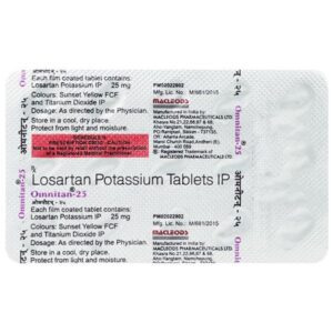 OMNITAN 25 ANGIOTENSIN-II ANTAGONIST CV Pharmacy