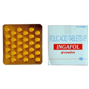 INGAFOL 5MG TAB 30`S Medicines CV Pharmacy