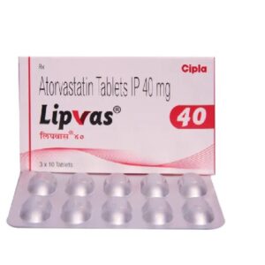 LIPVAS 40MG TAB ANTIHYPERLIPIDEMICS CV Pharmacy