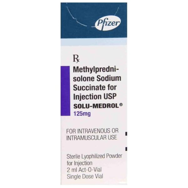 SOLU-MEDROL 125MG INJ GLUCOCORTICOIDS CV Pharmacy