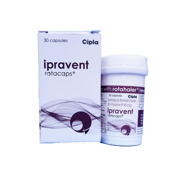 IPRAVENT ROTACAPS 40MCG ANTIASTHAMATICS CV Pharmacy