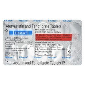 FIBATOR (10MG) TAB ANTIHYPERLIPIDEMICS CV Pharmacy