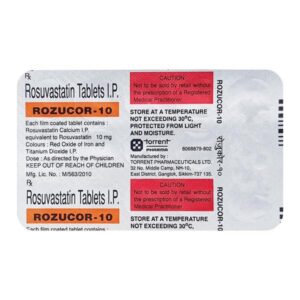 ROZUCOR 10MG TAB ANTIHYPERLIPIDEMICS CV Pharmacy